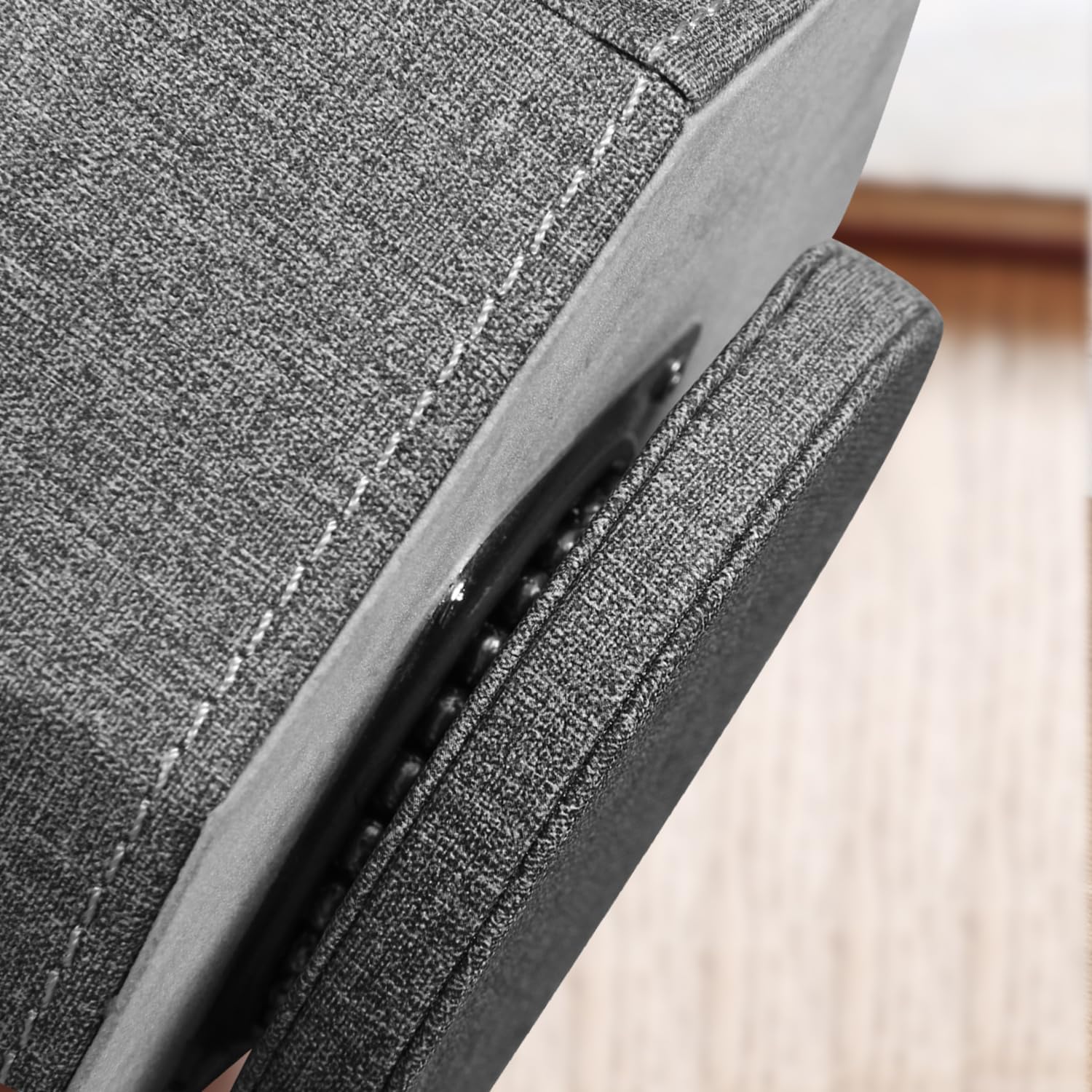 Swivel Remote Control Holder, 9 Rooms Desk Organizer and Decorations for Living Room, Leather Bedside Storage Caddy for TV Controllers/ Makeup Brush Pen/ Office Stationery/ Art Supplies/ Eyeglasses